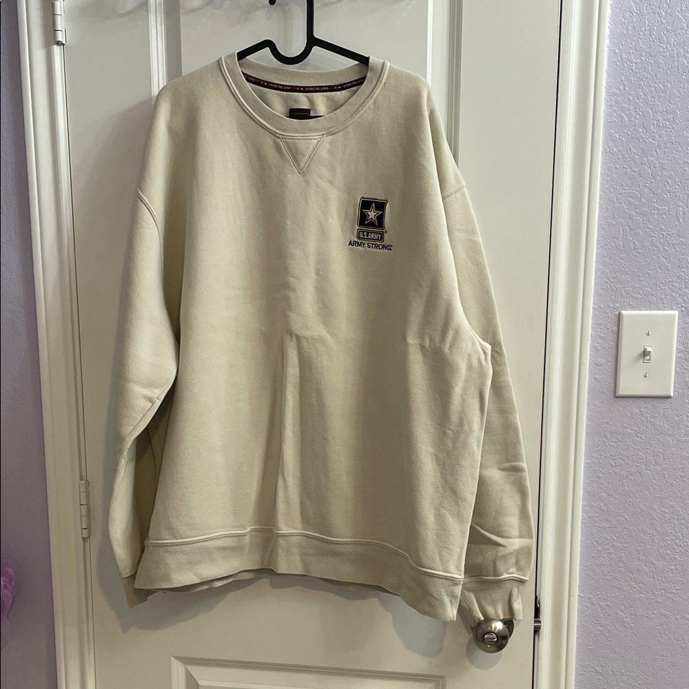 Supreme Cream Crewneck Sweater